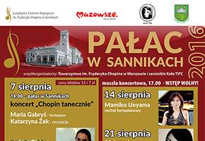 Niedziela w sannickim pałacu
