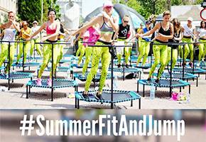 #SUMMER FIT AND JUMP – Fitness na trampolinach na Nowym Rynku