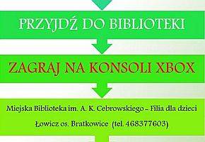 W bibliotece zagrasz na Xboxie