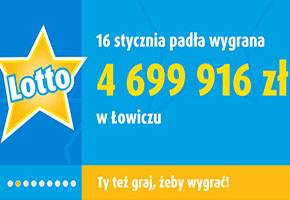 Trafił rekordową w Łowiczu 