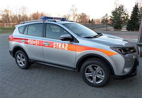 Kolejne nowe auto w PSP Łowicz