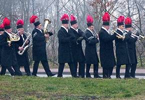 Orkiestra górnicza pożegnała kolegę