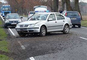 Wypadek na krajowej 70-tce pod Nieborowem - AKTUALIZACJA