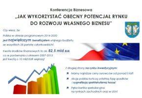 W czwartek konferencja biznesowa