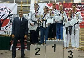 Pięciokrotni mistrzowie Polski w taekwondo
