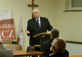 Witold Waszczykowski odwiedził Łowicz