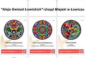 „Gwiozdy Łowickie” na znaczkach pocztowych!