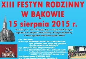 Sobotni odpust w Bąkowie