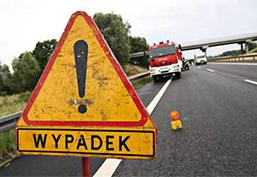 Poważny wypadek na DK14