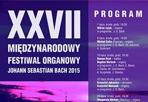 XXVII Międzynarodowy Festiwal Organowy J. S. Bach