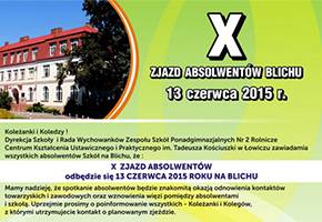W sobotę X Zjazd Absolwentów Szkoły na Blichu