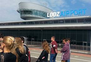 Zwiedzili Lodz AIRPORT