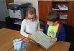 Loviciana i questingowa lekcja biblioteczna dla przedszkolaków