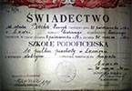 Świadectwo szkoły podoficerskiej 10PP w zbiorach 