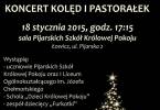 W niedzielę koncert kolęd i pastorałek