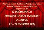 Dziś inauguracja trzydniowego Przeglądu Teatrów Pijarskich