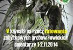 Trwa V kwesta na rzecz ratowania zabytkowych grobów 