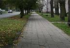 Są plany budowy chodnika i ścieżki rowerowej w ul. Jana Pawła II