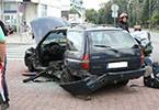 Wypadek przy KPP w Łowiczu