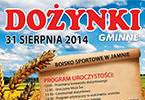 Dożynki gminne w Jamnie
