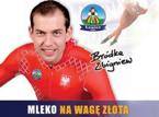 Zbigniew Bródka twarzą kampanii Mleka łowickiego UHT