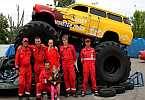 Pokaz monster trucków w Łowiczu
