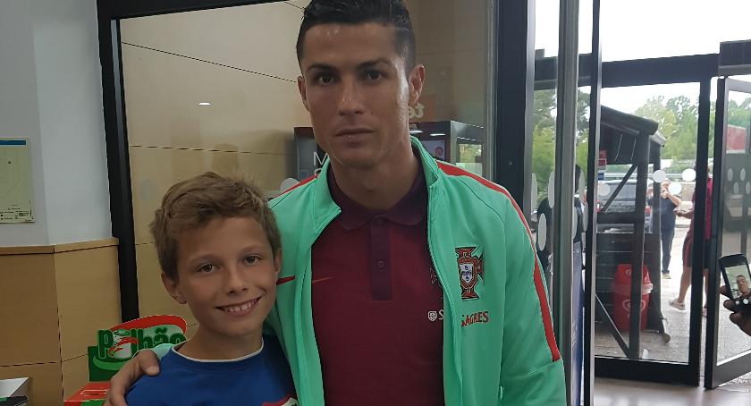 Niewiarygodna historia Antka. Nie zgadniecie, gdzie spotkał Cristiano Ronaldo!