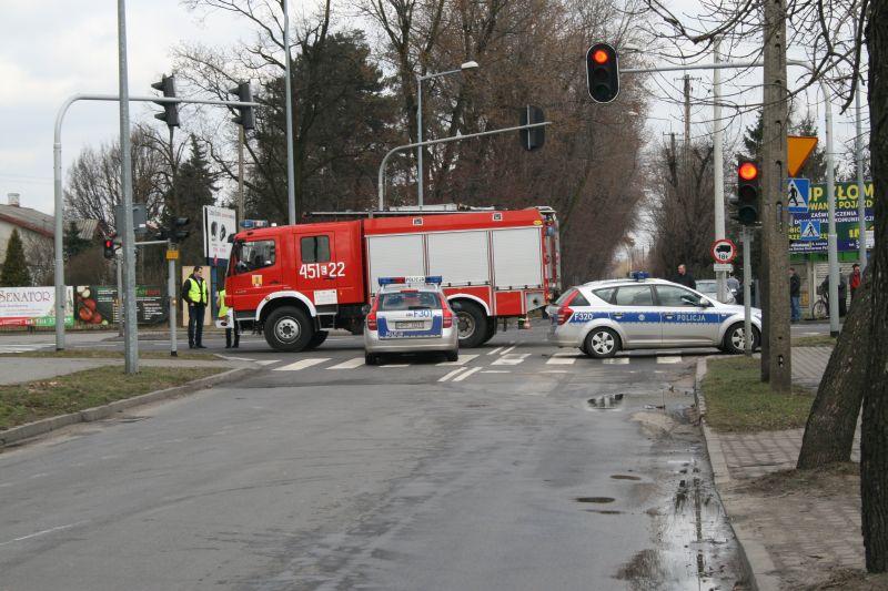 Zderzenie tira z osobówką na trasie poznańskiej