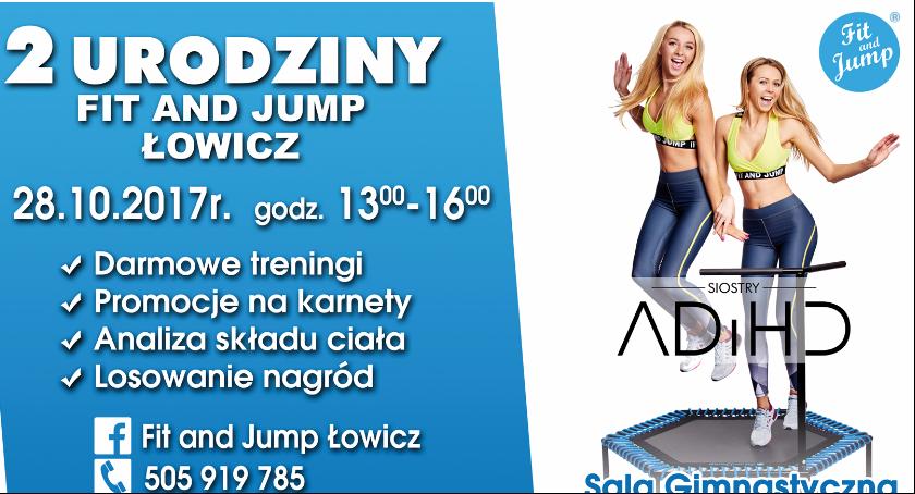 Zapraszamy na 2. urodziny Fit and Jump Łowicz