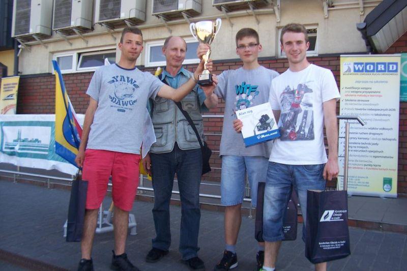 II miejsce w Turnieju Motoryzacyjnym