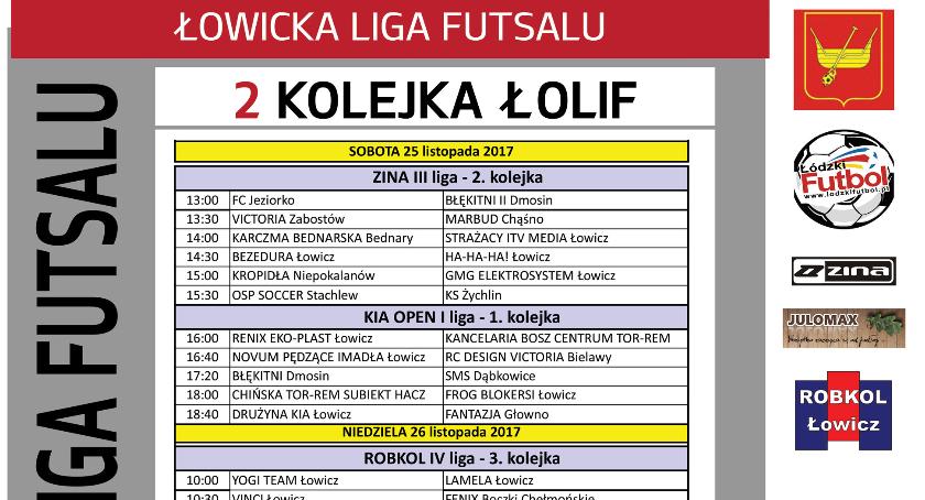 ŁoLiF: startuje KIA Open I liga i Julomax II liga