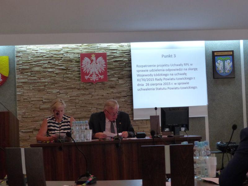 Wojewoda poskarżył się na statut powiatu do WSA