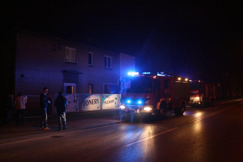 Paliły się sadze w kominie