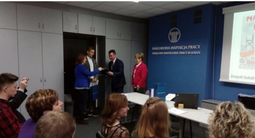 II miejsce Filipa Sapińskiego z ZSP nr 3 w konkursie 