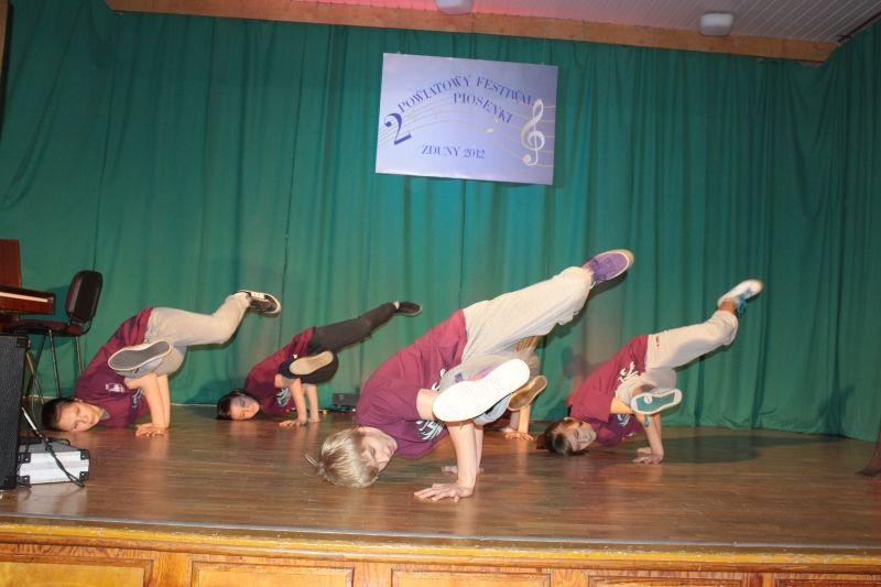 Wyniki Powiatowego Festiwalu Piosenki - Zduny 2012
