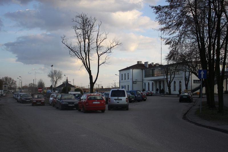 Ulica Dworcowa wyłączona z ruchu