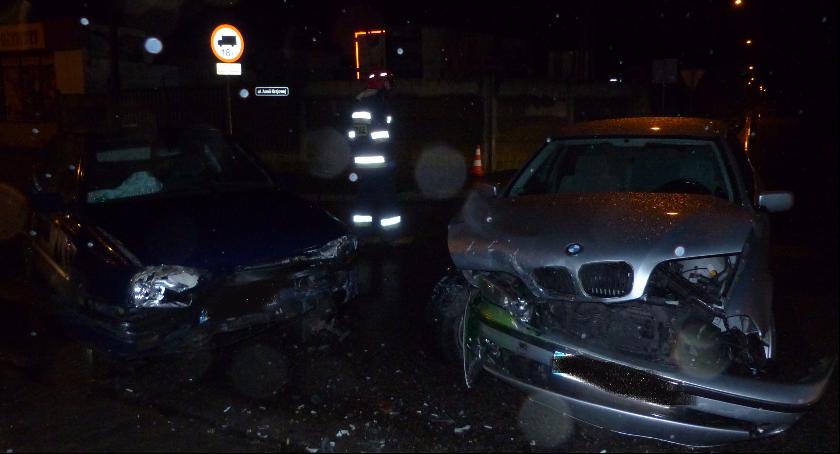 Zderzenie bmw i volkswagena na Armii Krajowej - Aktualizacja