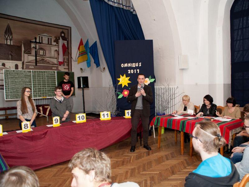 Marcin Krawczak szkolnym Omnibusem 2017