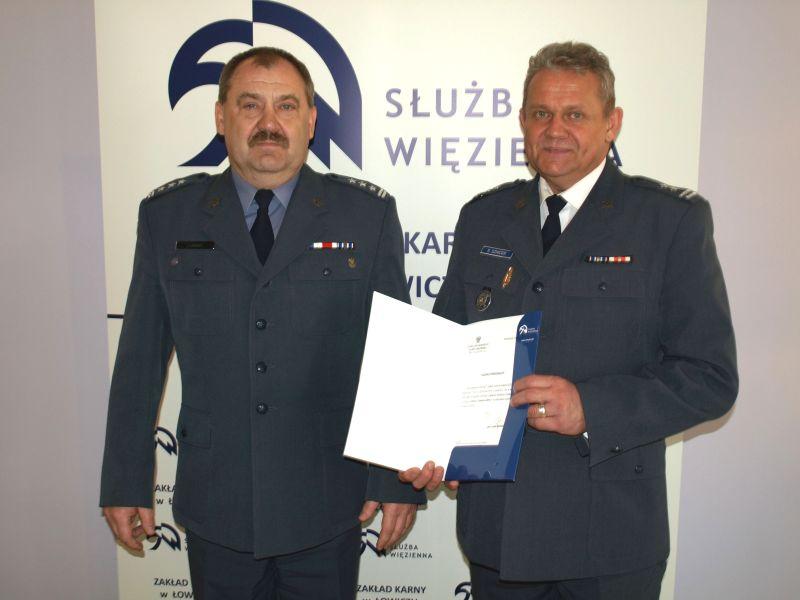 Krzysztof Sznicer nowym dyrektorem Zakładu Karnego w Łowiczu