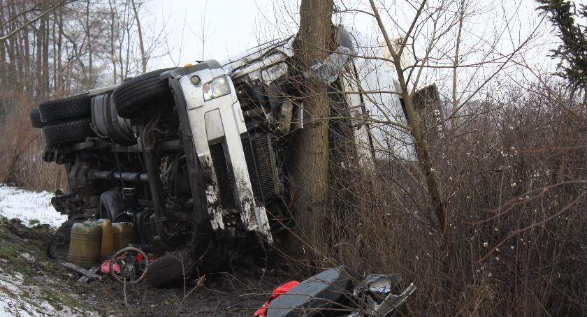 Wypadek w Arkadii. Jedna osoba ranna