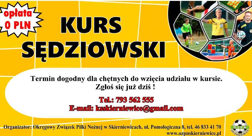 OZPN w Skierniewicach organizuje kolejny kurs sędziowski