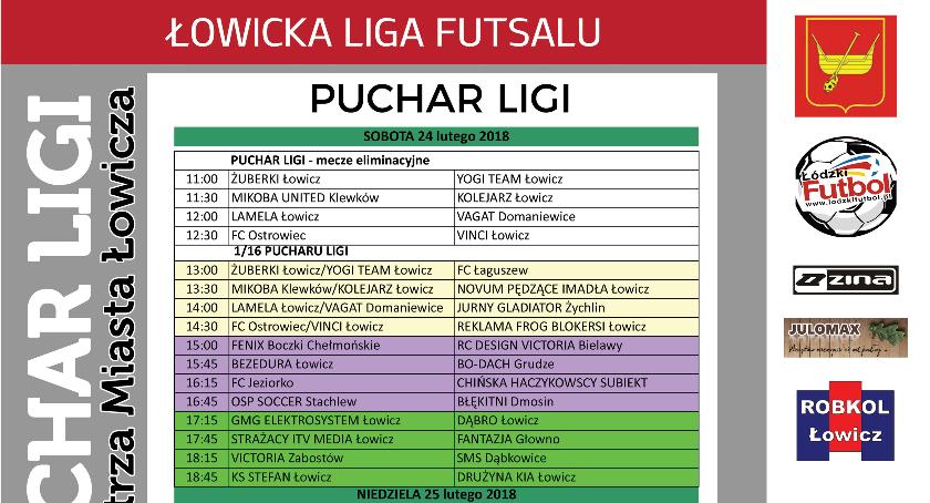Futsalowcy z Łowicza ruszają do walki o Puchar Ligi