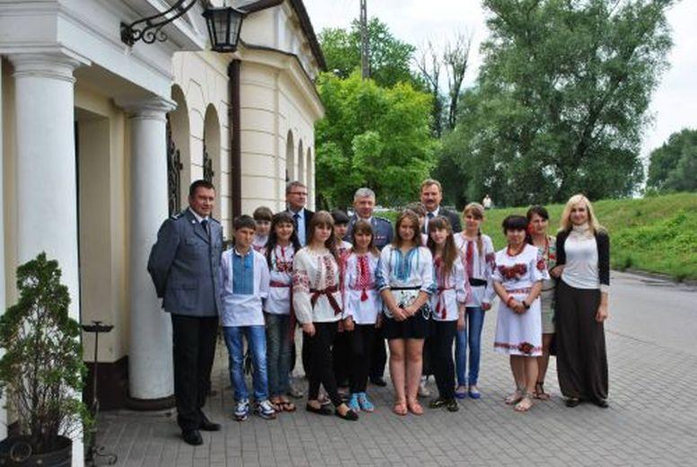 Ukraińska młodzież odwiedziła Łowicz