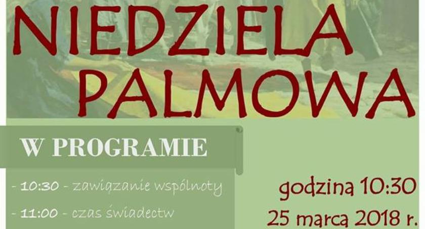 Niedziela palmowa w Łowiczu (program)