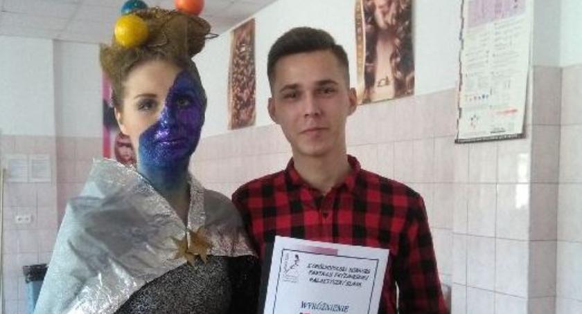 Wyróżnienie dla ucznia z ZSP nr 1 w Ogólnopolskim Konkursie Fantazji Fryzjerskiej