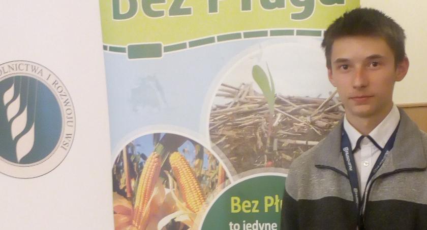 Jakub Kamiński z Blichu finalistą Konkursu Wiedzy o Ergonomii i Bezpieczeństwie Pracy w Rolnictwie