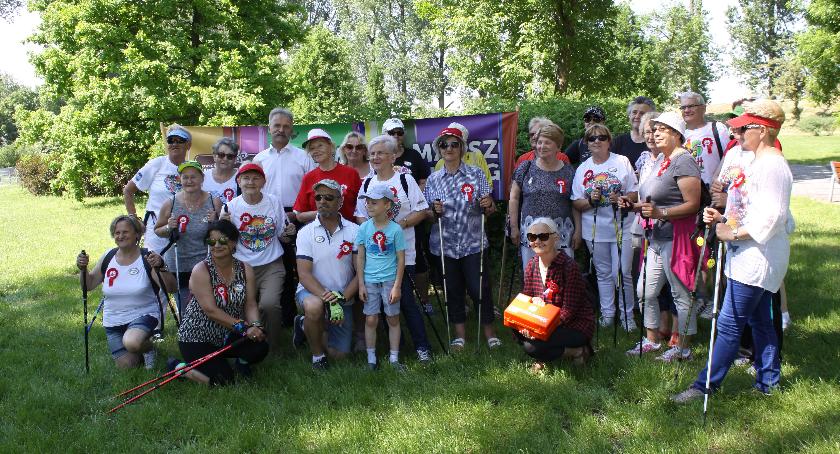 Łowicki marsz nordic walking
