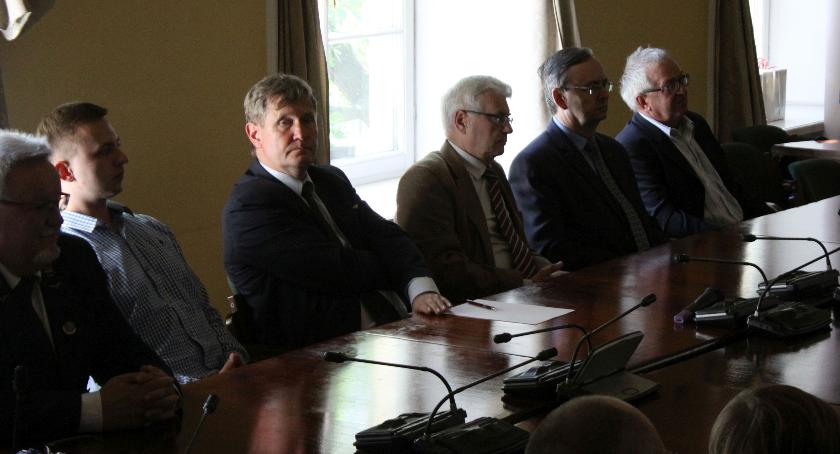 Konferencja o kolei w Łowiczu