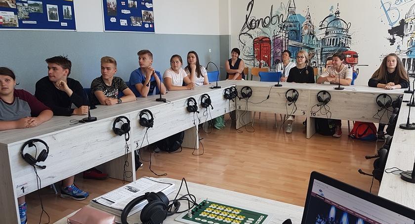 Lekcja otwarta dla gimnazjalistów w II LO w Łowiczu