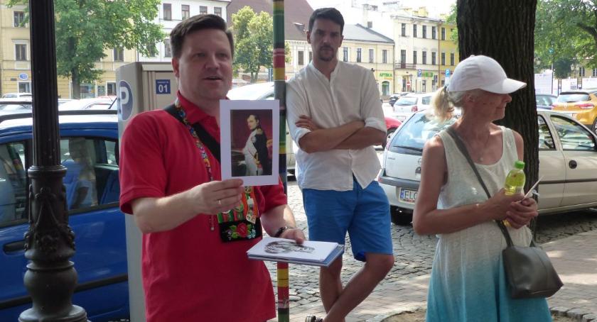 Podążali śladami sławnych postaci 